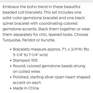 Jay King Jewelry - Authentic Jay King black spinel and turquoise brac Jay King Jewelry - Authentic Jay King black spinel and turquoise brac